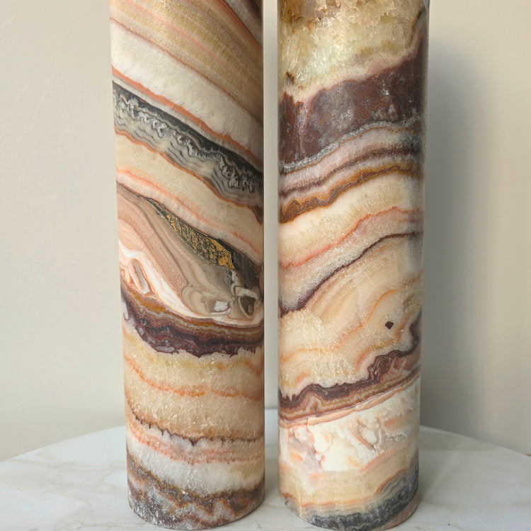 Onyx Detailed Crystal Home Decor Lamp Mexico Small - Crystals and Me | Crystal Candles and Ethically Sourced Crystals