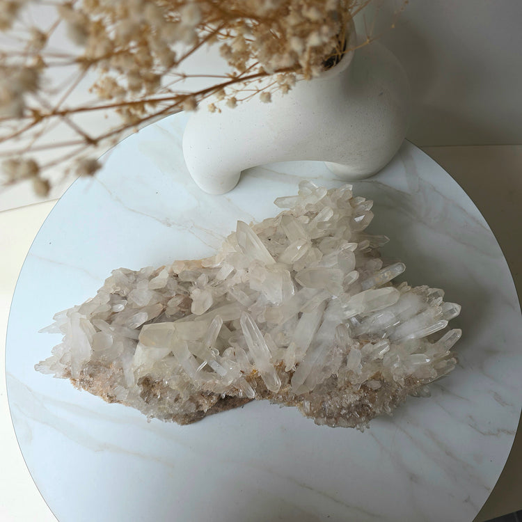 Himalayan Quartz Crystal Cluster XLarge - Crystals and Me | Crystal Candles and Ethically Sourced Crystals