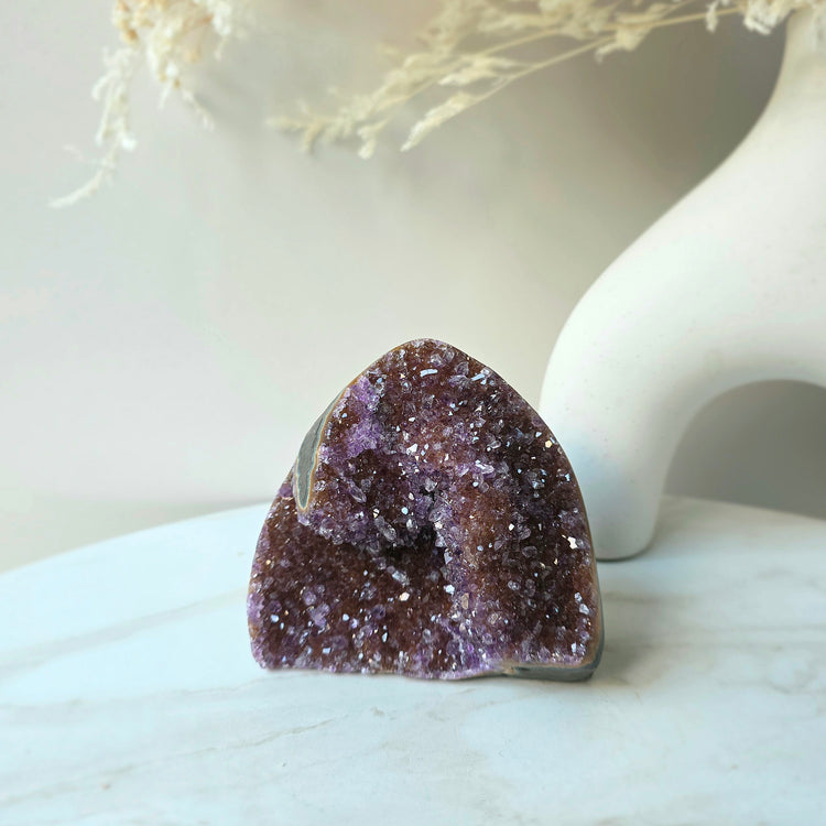 Rainbow Amethyst Crystal Cluster High Quality Brazil