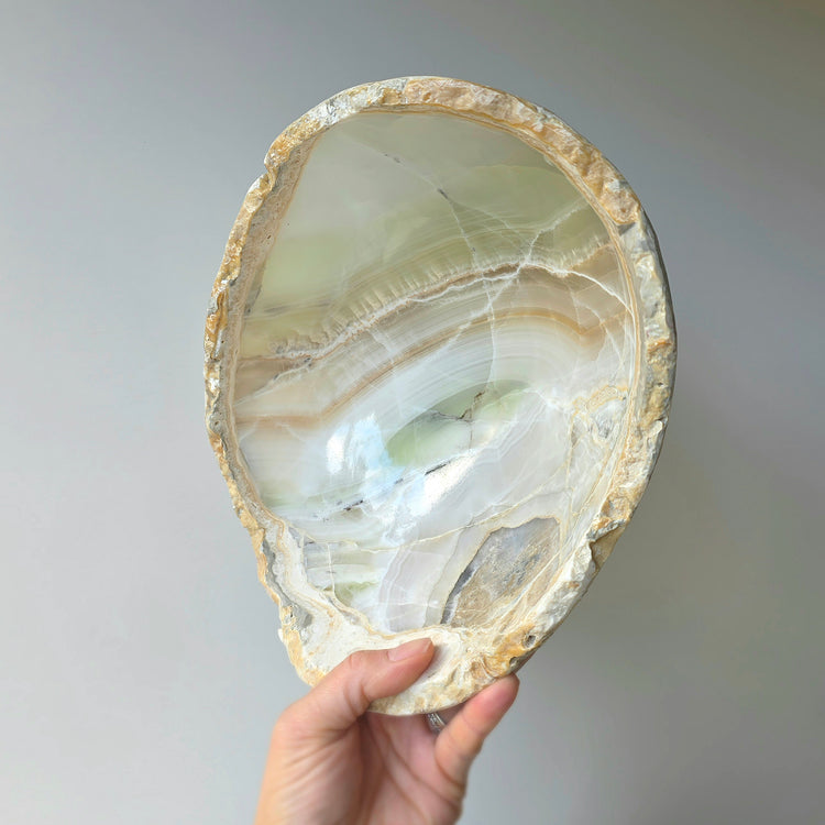 Calcite Crystal Decor Bowl Polished High Quality Mexico L