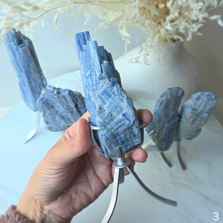 Blue Kyanite Crystal Cluster High Quality Brazil Large