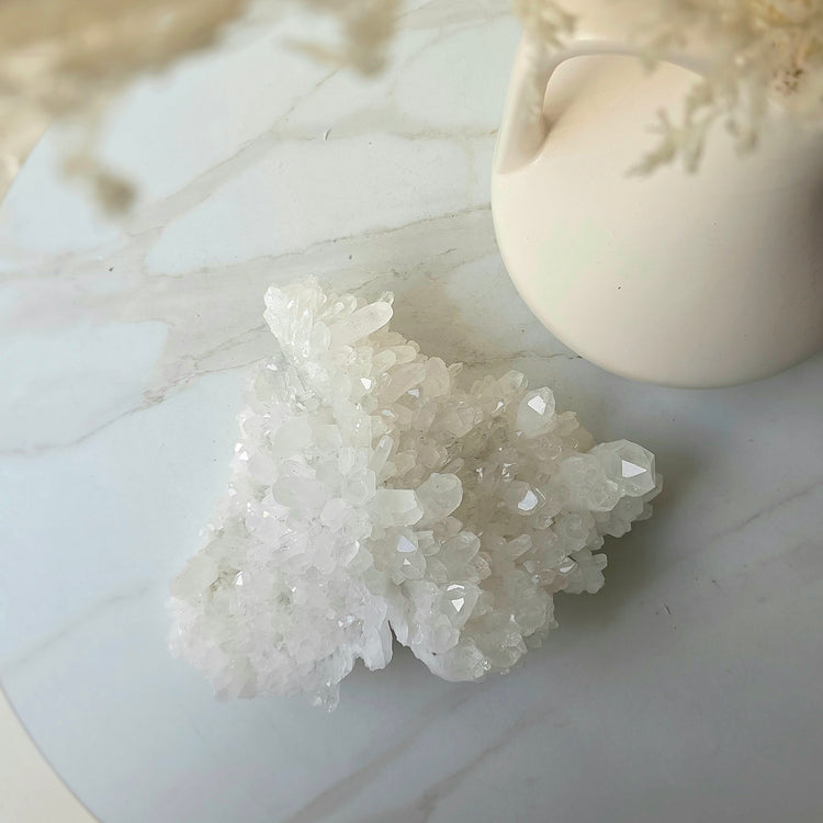 Clear Quartz Crystal Cluster High Quality Brazil
