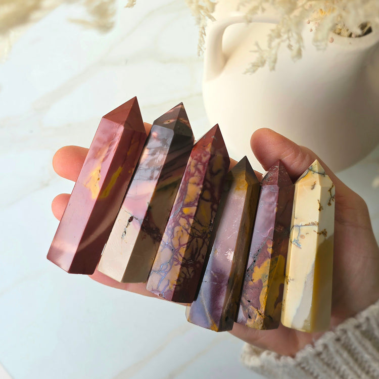 Mookaite Crystal Point High Quality Australia