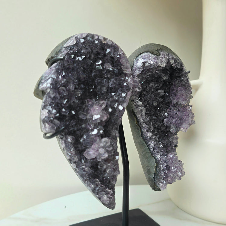 Amethyst Crystal Angel Wings High Quality Brazil 1