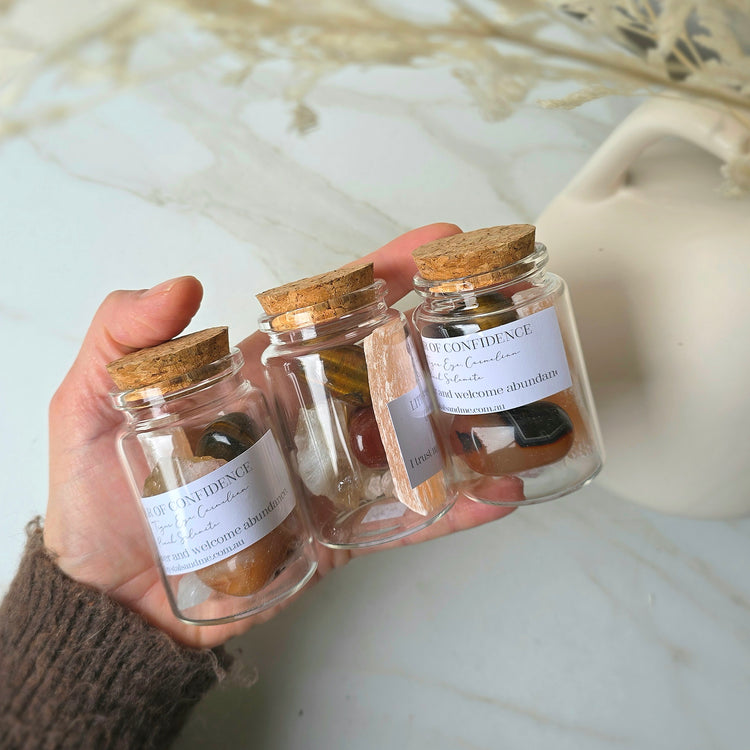 Confidence Crystal Bundle Little Jar of Confidence