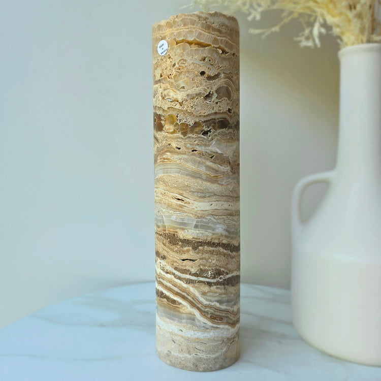 Calcite Crystal Home Decor Lamp Mexico Sand