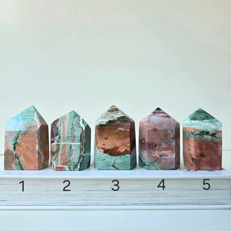 Rare Unicorn Jasper Crystal Madagascar Point Large