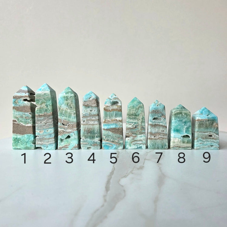 Smithsonite Crystal Natural Point Pakistan High Quality