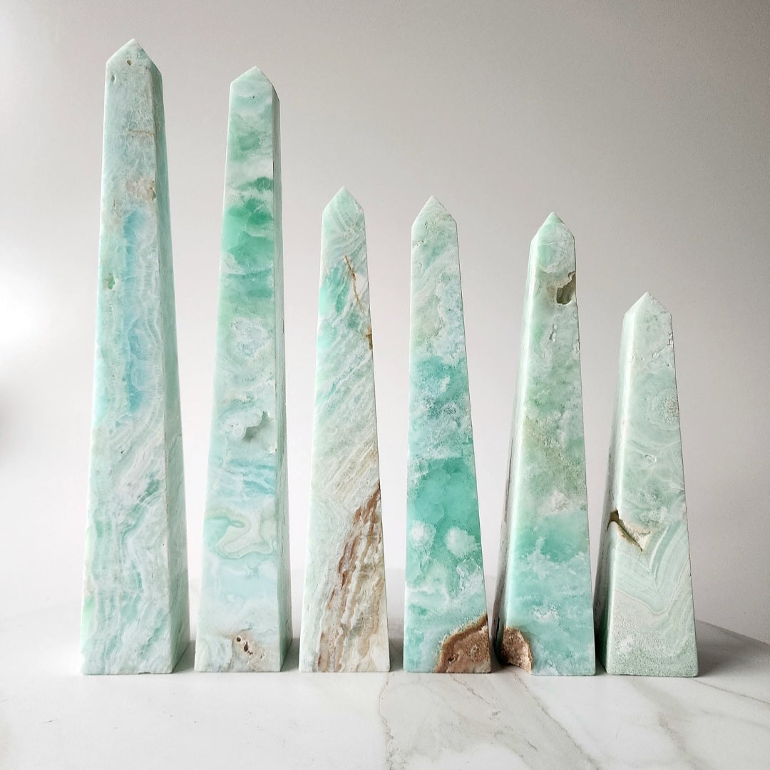 Crystal Towers, Points & Obelisks