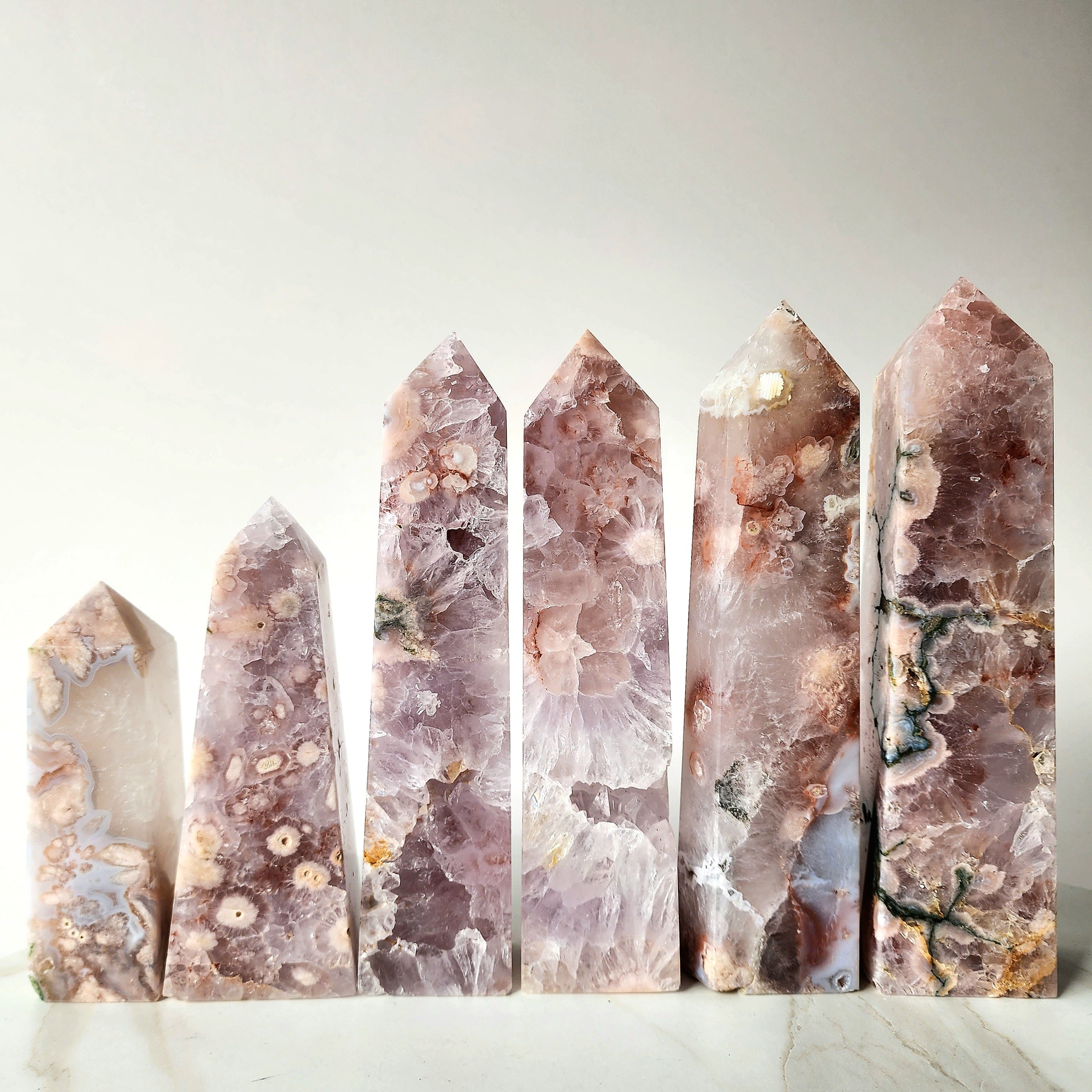 Crystal Towers, Points & Obelisks