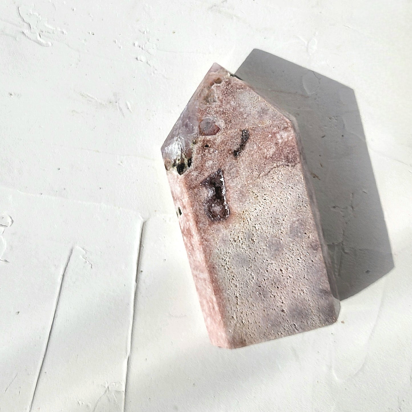 Pink Amethyst Tower - Crystals and Me | Crystal Candles and Ethically Sourced Crystals