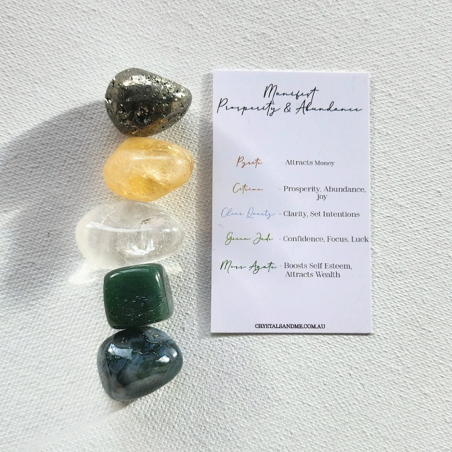Crystal Care Bundles - Crystals and Me | Crystal Candles and Ethically Sourced Crystals