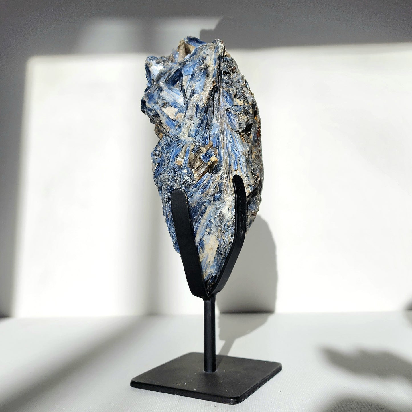 Blue Kyanite on Stand - Crystalsandme