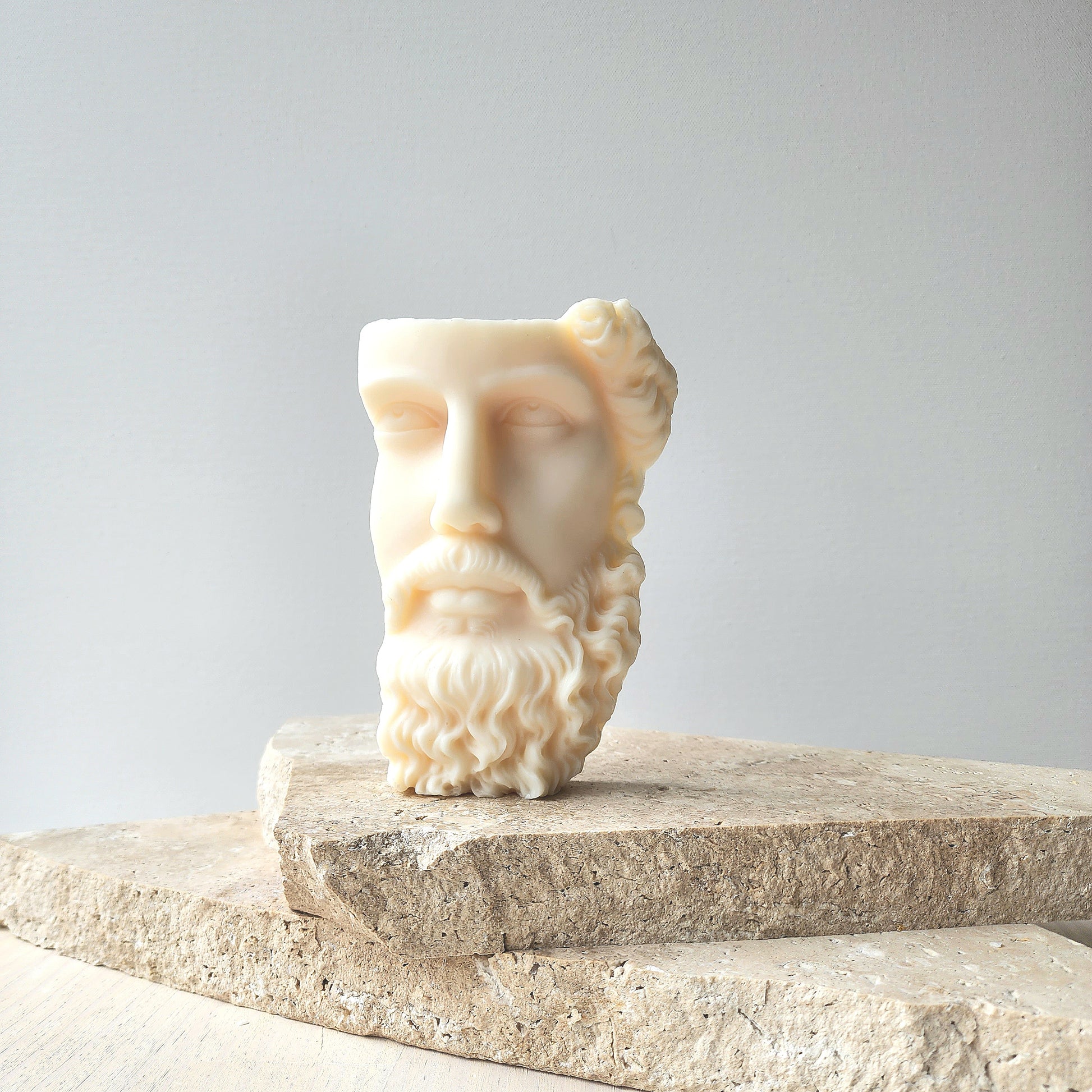 Zeus God Pillar Candle - Crystals and Me | Crystal Candles and Ethically Sourced Crystals