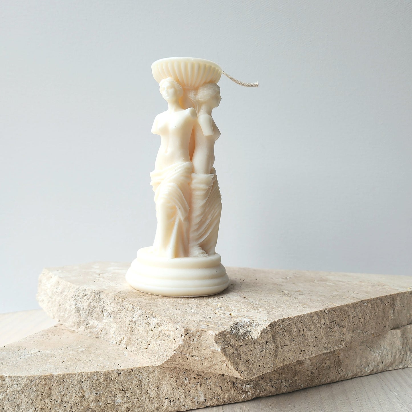 Goddess Column Pillar Candle - Crystals and Me | Crystal Candles and Ethically Sourced Crystals