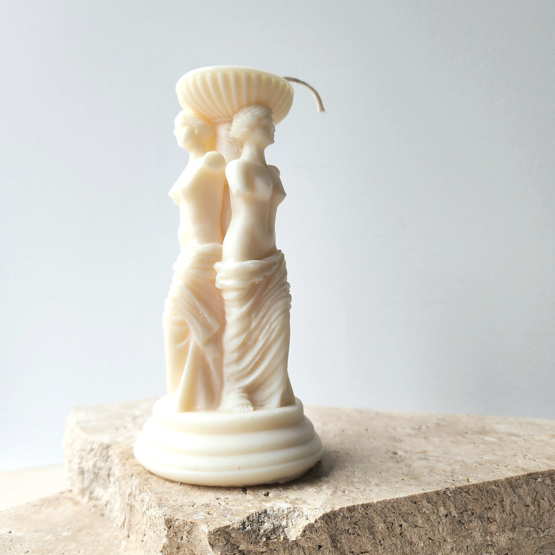 Goddess Column Pillar Candle - Crystals and Me | Crystal Candles and Ethically Sourced Crystals