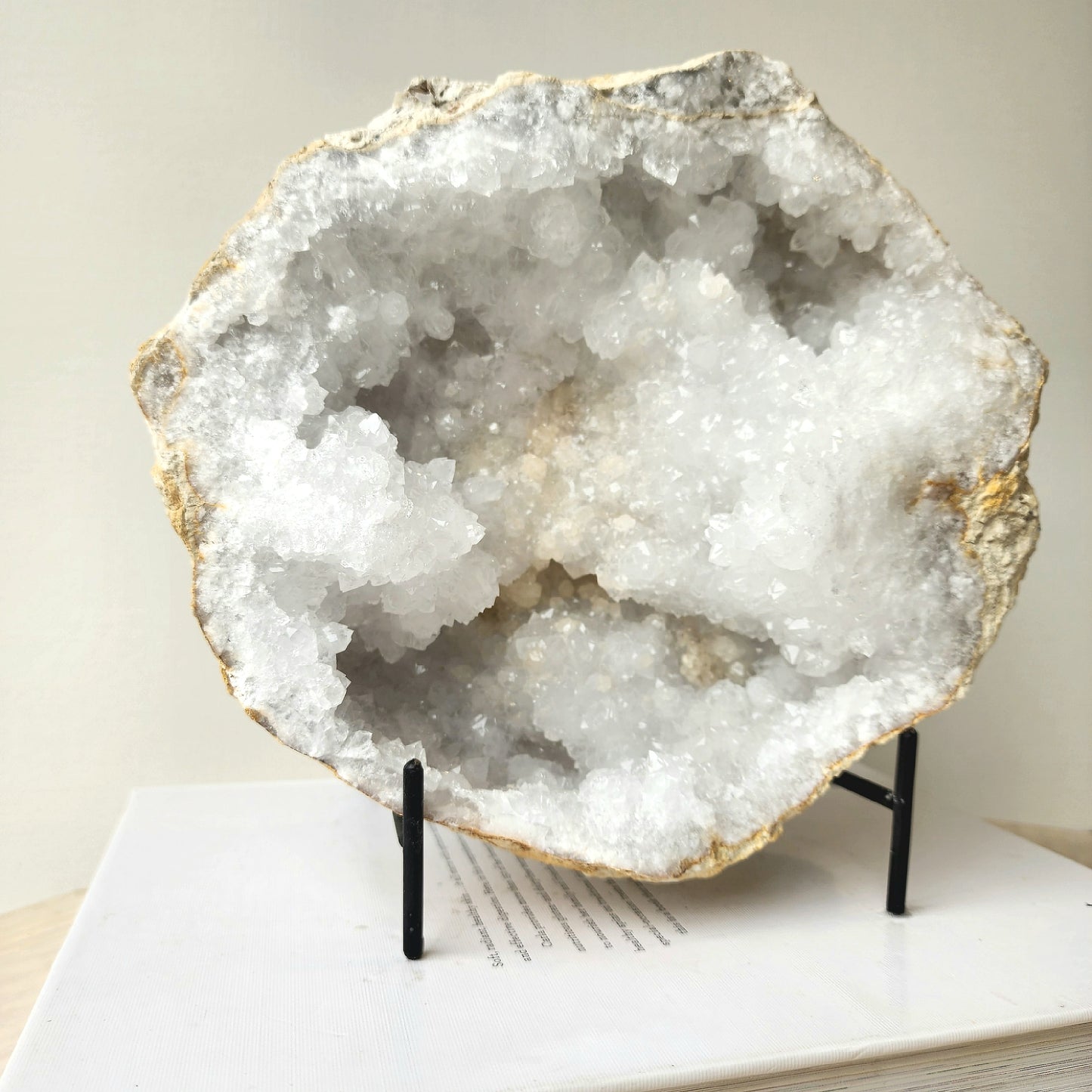 Clear Quartz Geode Moroccan XL 7 - Crystalsandme