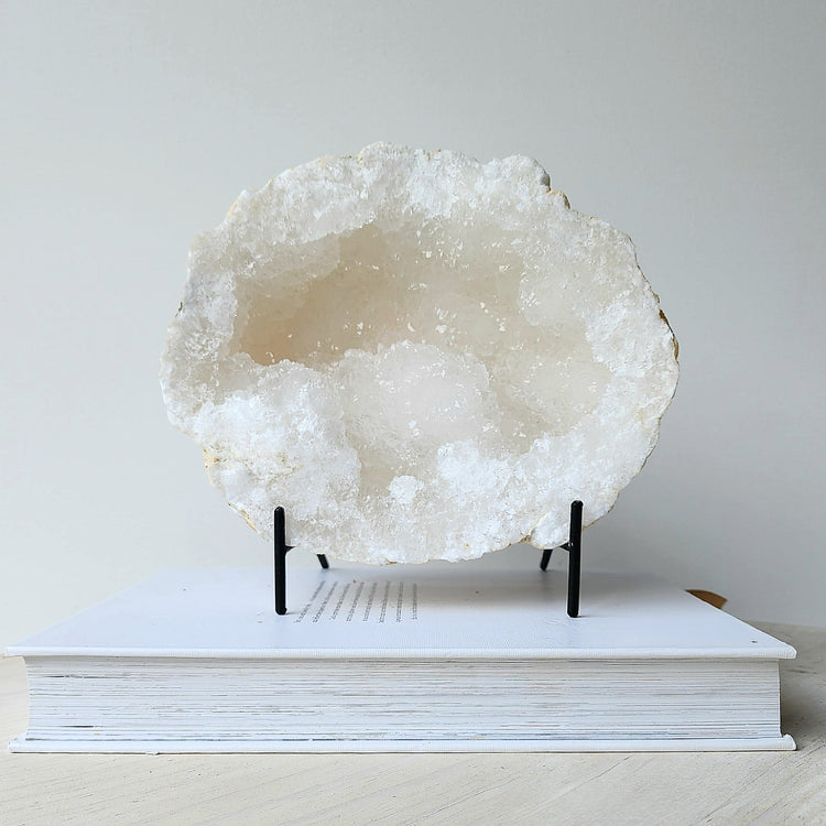 Moroccan Clear Quartz Geode XL 9 - Crystals and Me | Crystal Candles and Ethically Sourced Crystals