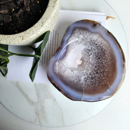 Agate Polished Bowl - Crystals and Me | Crystal Candles and Ethically Sourced Crystals