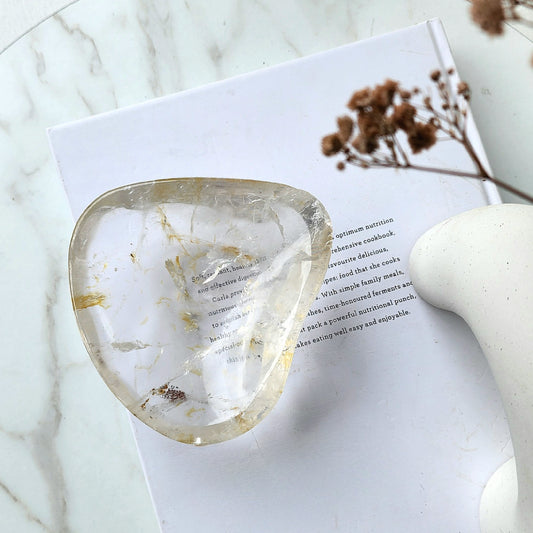 Clear Quartz Calved Bowl - Crystals and Me | Crystal Candles and Ethically Sourced Crystals