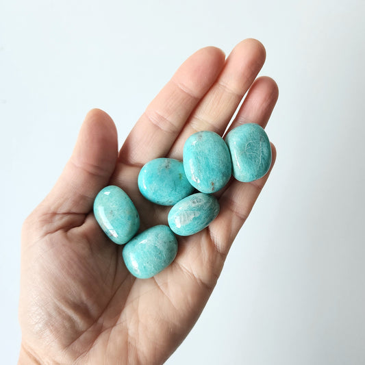 Amazonite Crystal Tumbled Stone