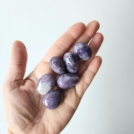 Lepidolite Crystal Tumbled Stone