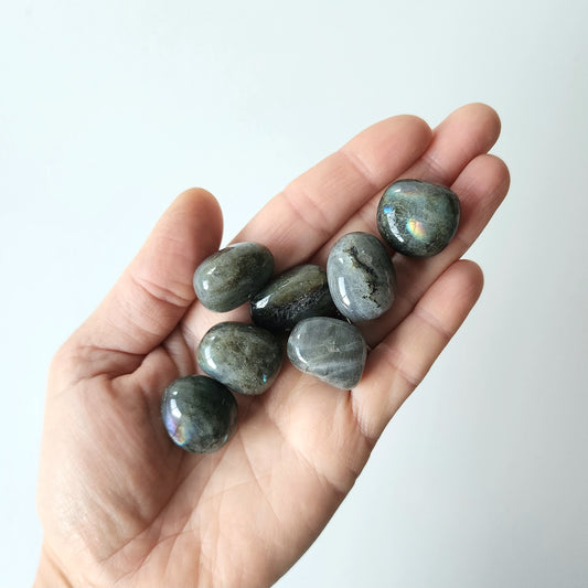 Labradorite Tumble stone - Crystals and Me | Crystal Candles and Ethically Sourced Crystals