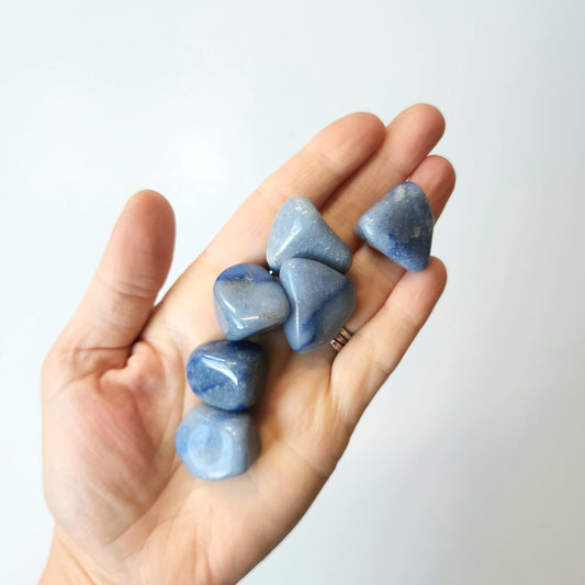 Blue Aventurine Tumbled Stone - Crystals and Me | Crystal Candles and Ethically Sourced Crystals