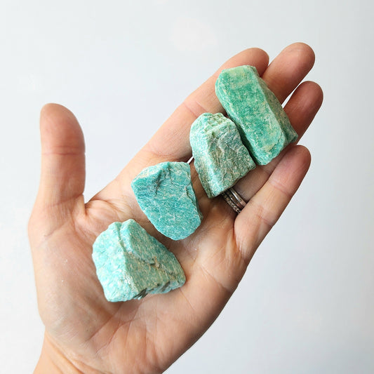 Amazonite Crystal Tumbled Stone