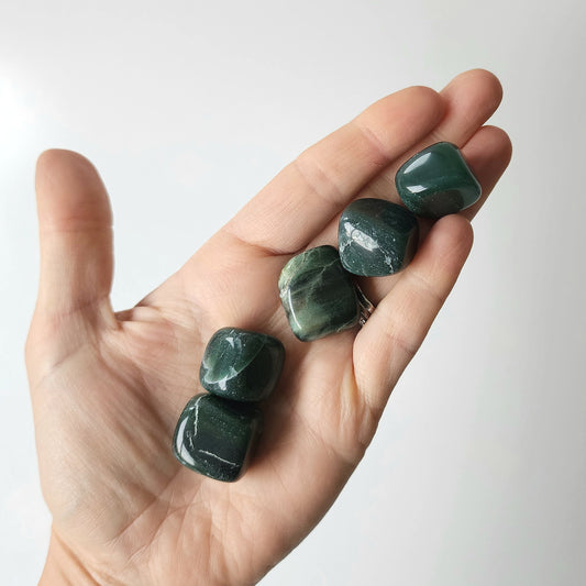 Jade Crystal Tumbled Stone