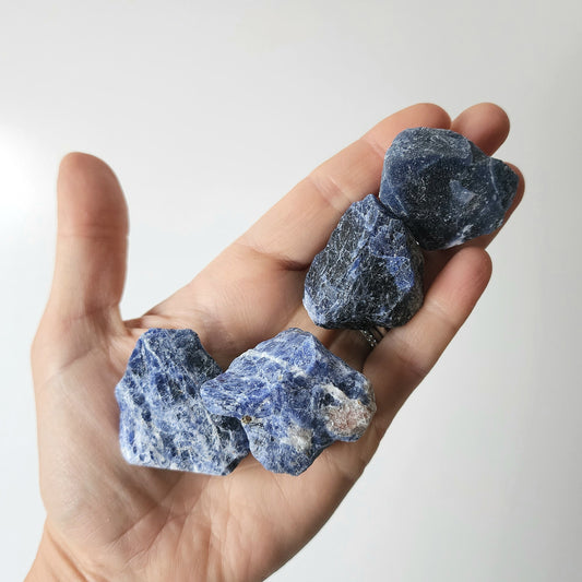 Sodalite Tumbled Stone - Crystals and Me | Crystal Candles and Ethically Sourced Crystals