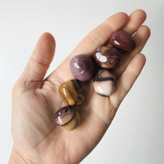 Mookaite Crystal Tumbled Stone