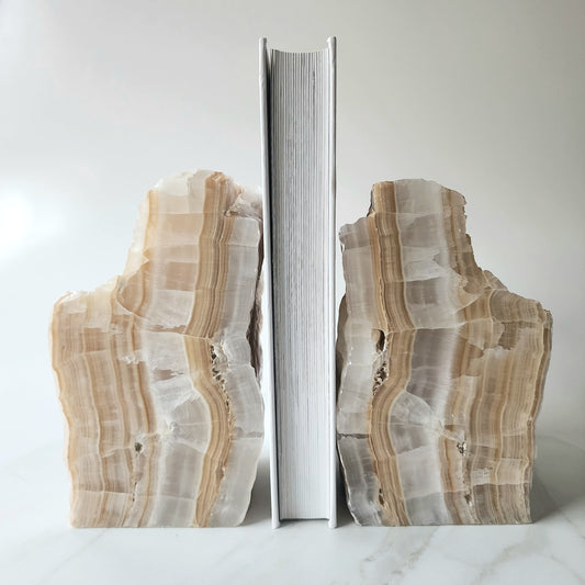 Calcite Crystal Xl Bookends