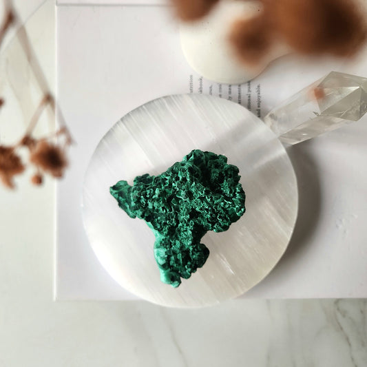 Malachite Silky Specimen