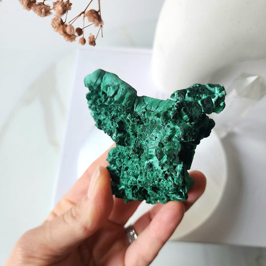 Malachite Silky Specimen