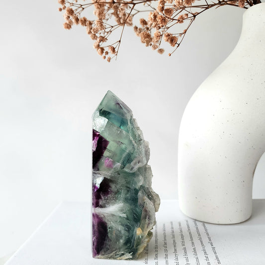 Fluorite Crystal Tower