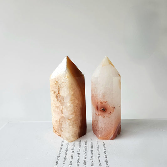 Carnelian Crystal Obelisk Tower Small