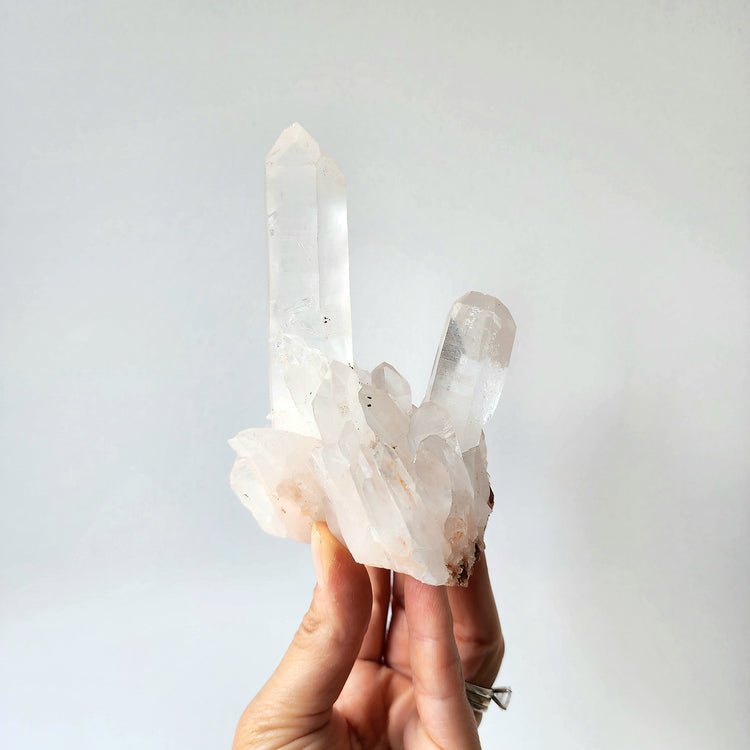 Himalayan Crystal Quartz Cluster