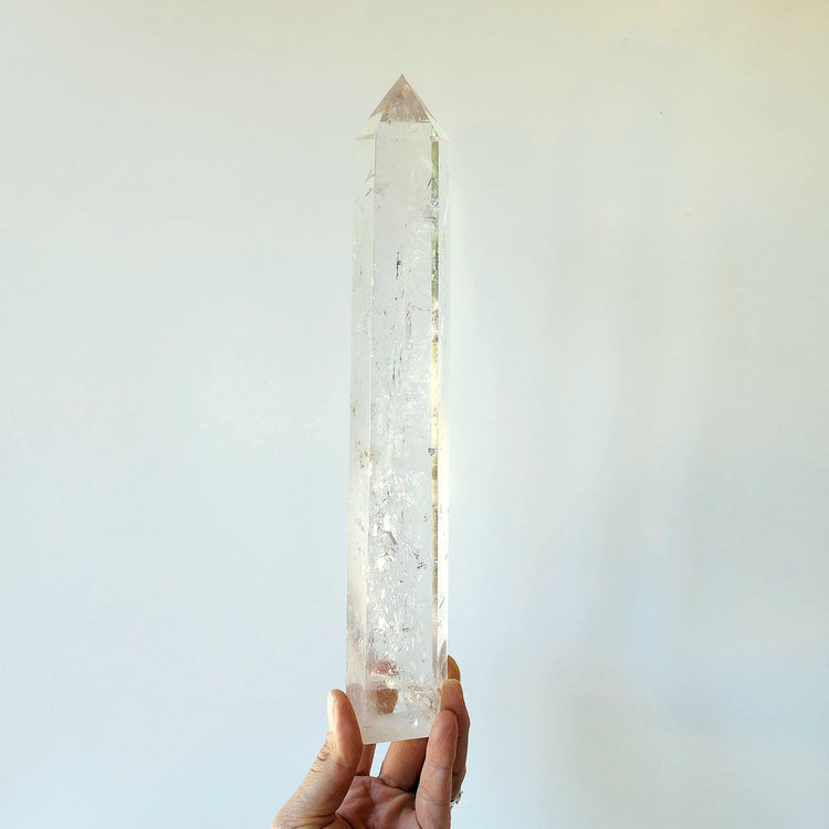 Clear Quartz AAA Obelisk Tower XL 2