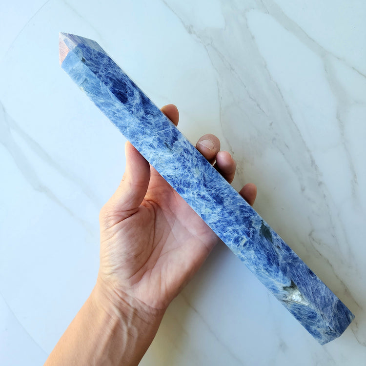 Blue Kyanite Crystal Tower Obelisk 2