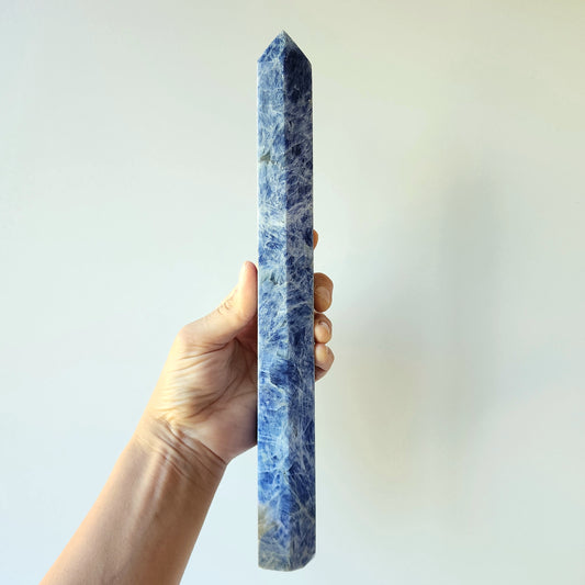 Blue Kyanite Crystal Tower Obelisk 2