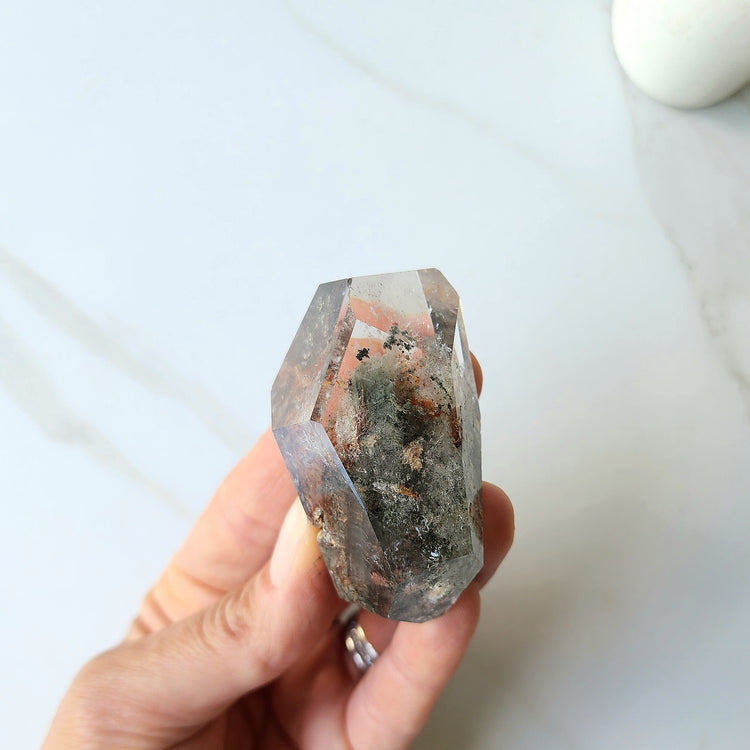 Lodolite Garden Quartz Crystal Freeform 4