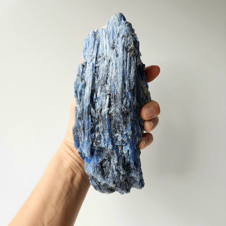 Blue Kyanite Crystal Free-Standing Cluster