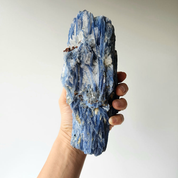 Blue Kyanite Crystal Free-Standing Cluster