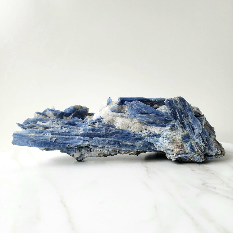 Blue Kyanite Crystal Free-Standing XL Cluster