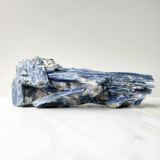 Blue Kyanite Crystal Free-Standing XL Cluster