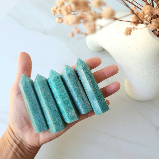 Amazonite Crystal Point