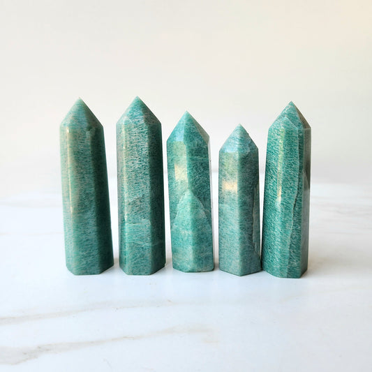 Amazonite Crystal Point