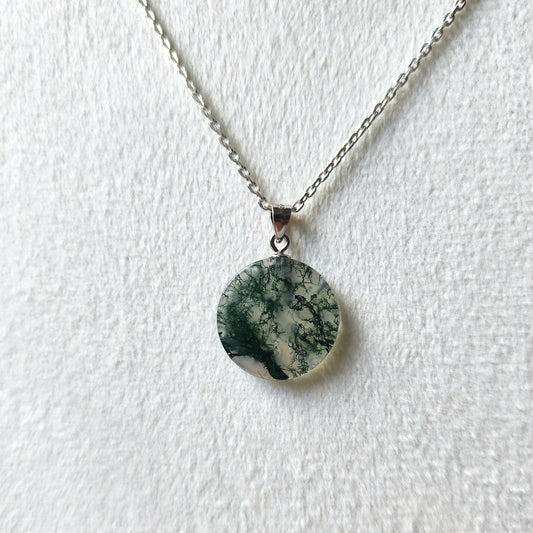 Moss Agate Pendant