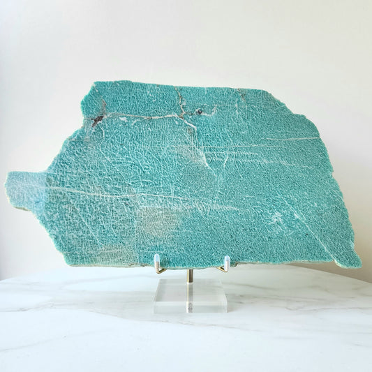 Amazonite Crystal Slab AAA